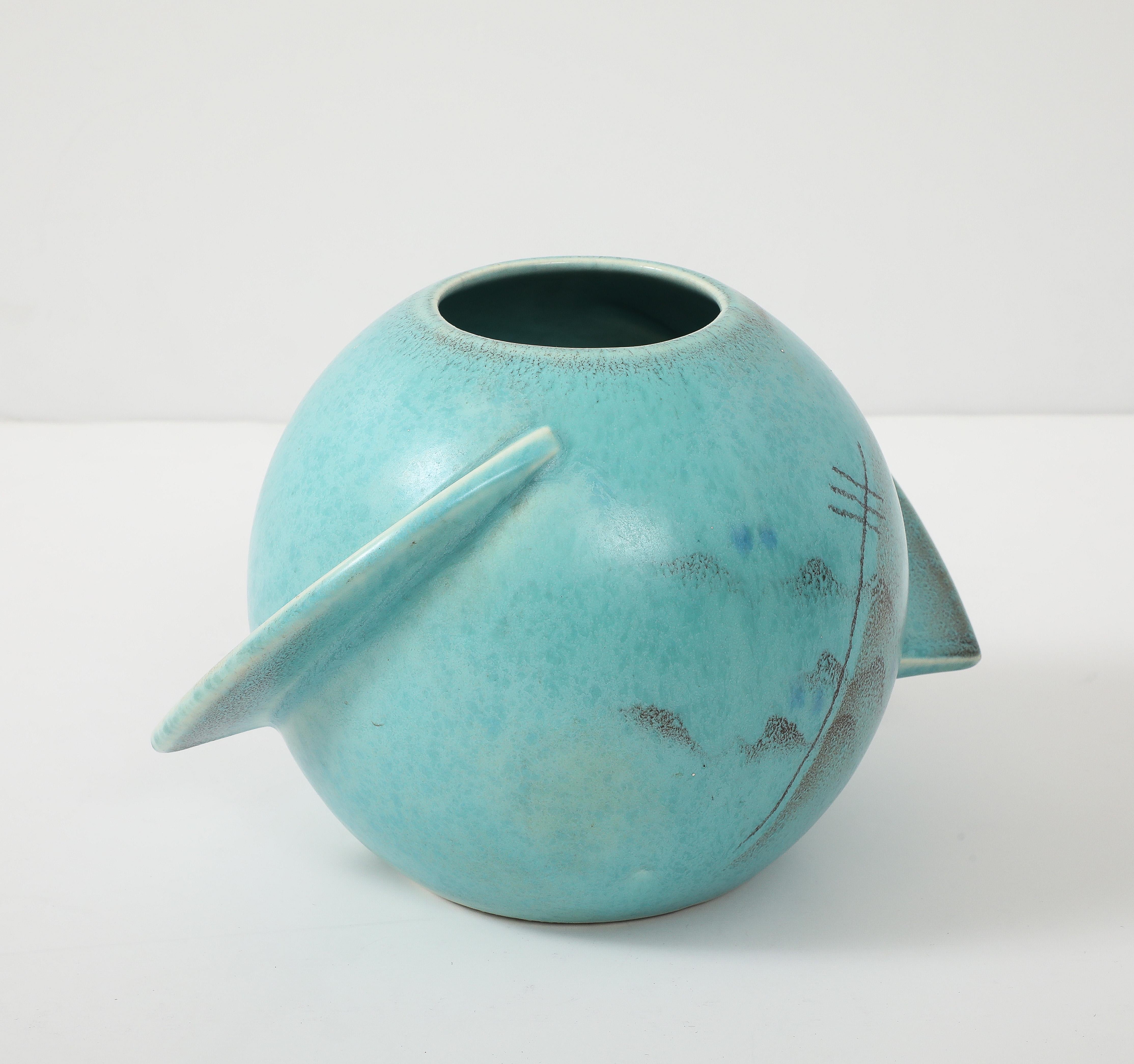 Vaso Art Deco Carstens & Uffrecht 1940 in vendita 7