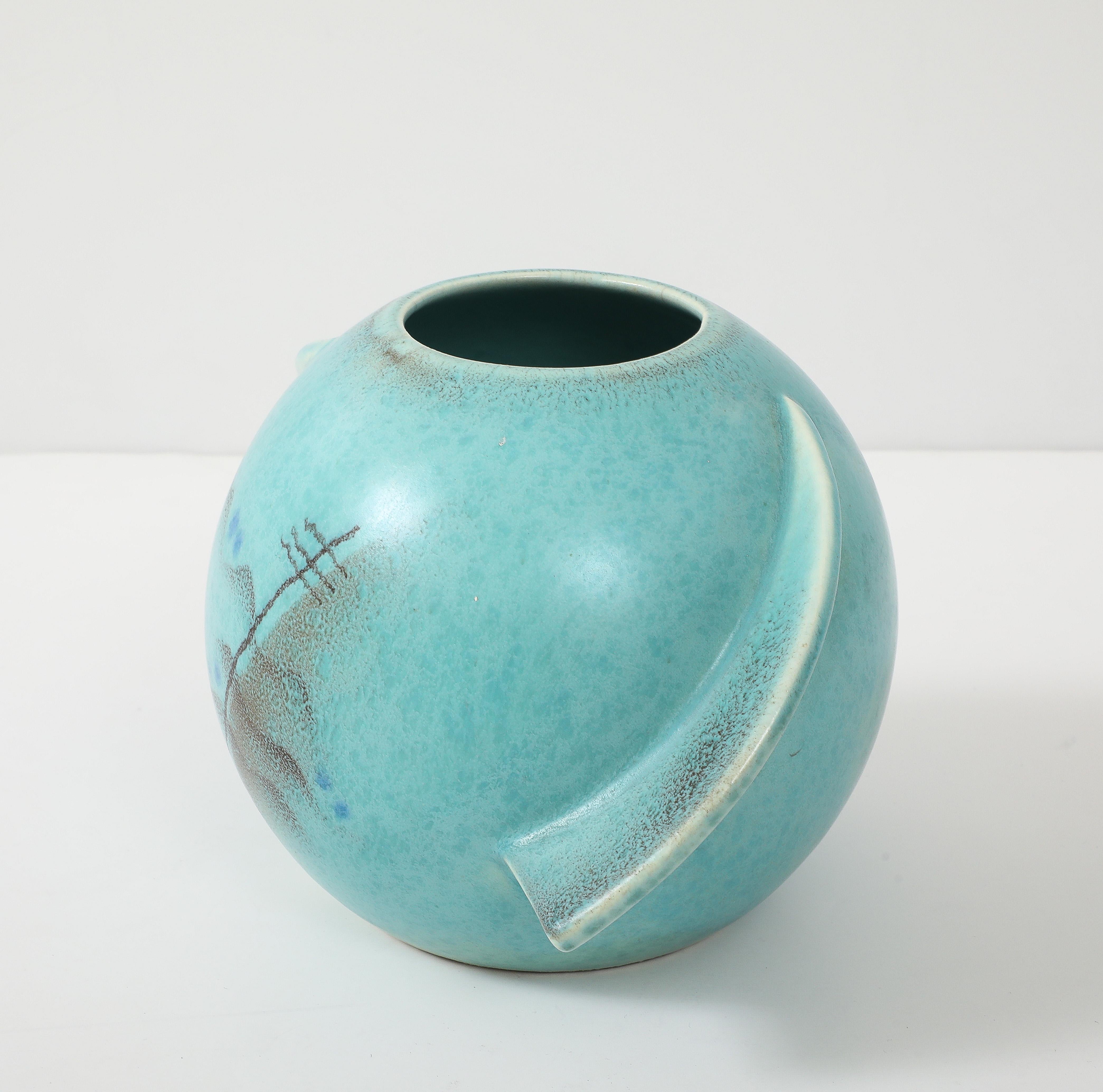 Vaso Art Deco Carstens & Uffrecht 1940 in vendita 9