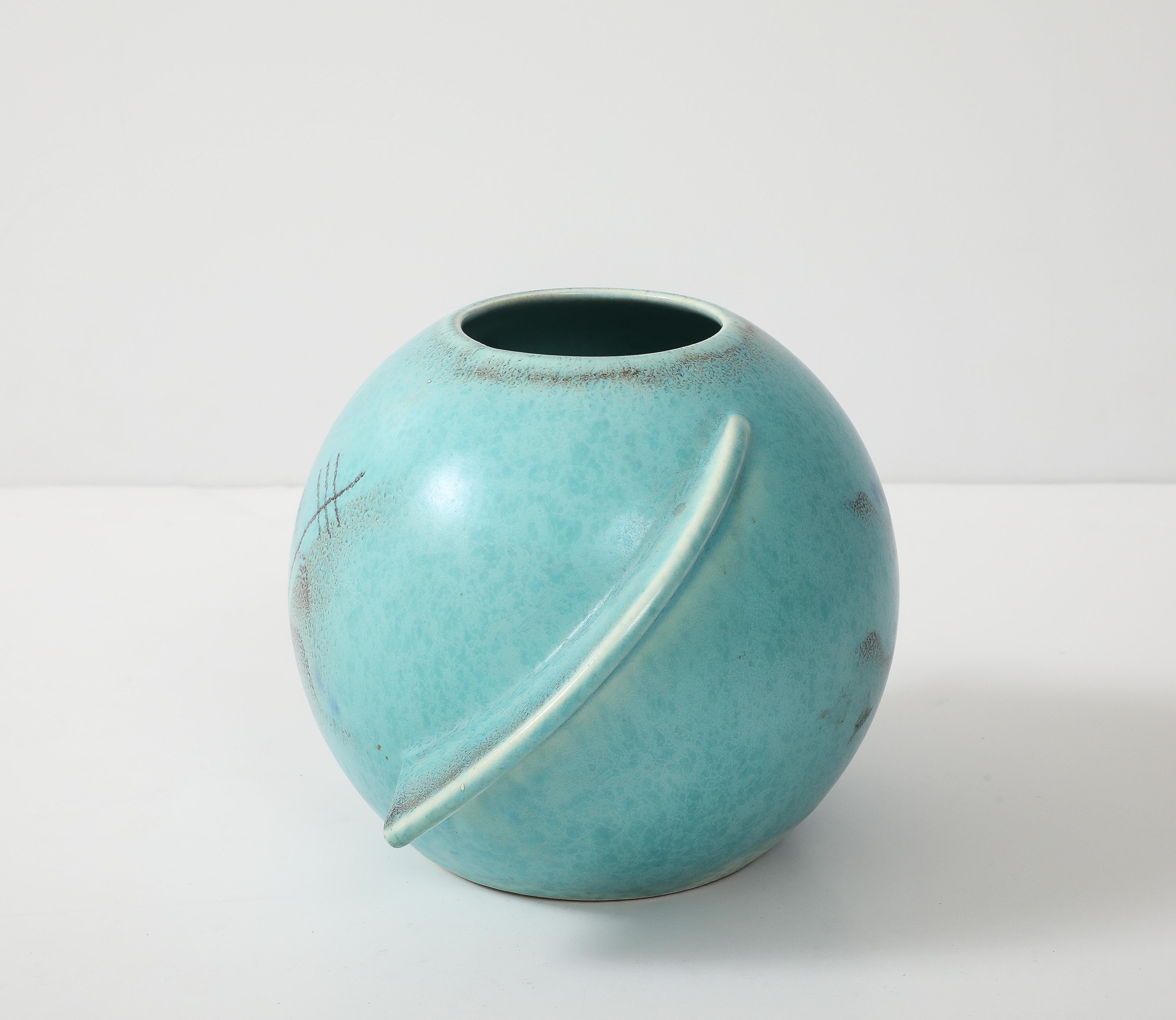 Vaso Art Deco Carstens & Uffrecht 1940 in vendita 1