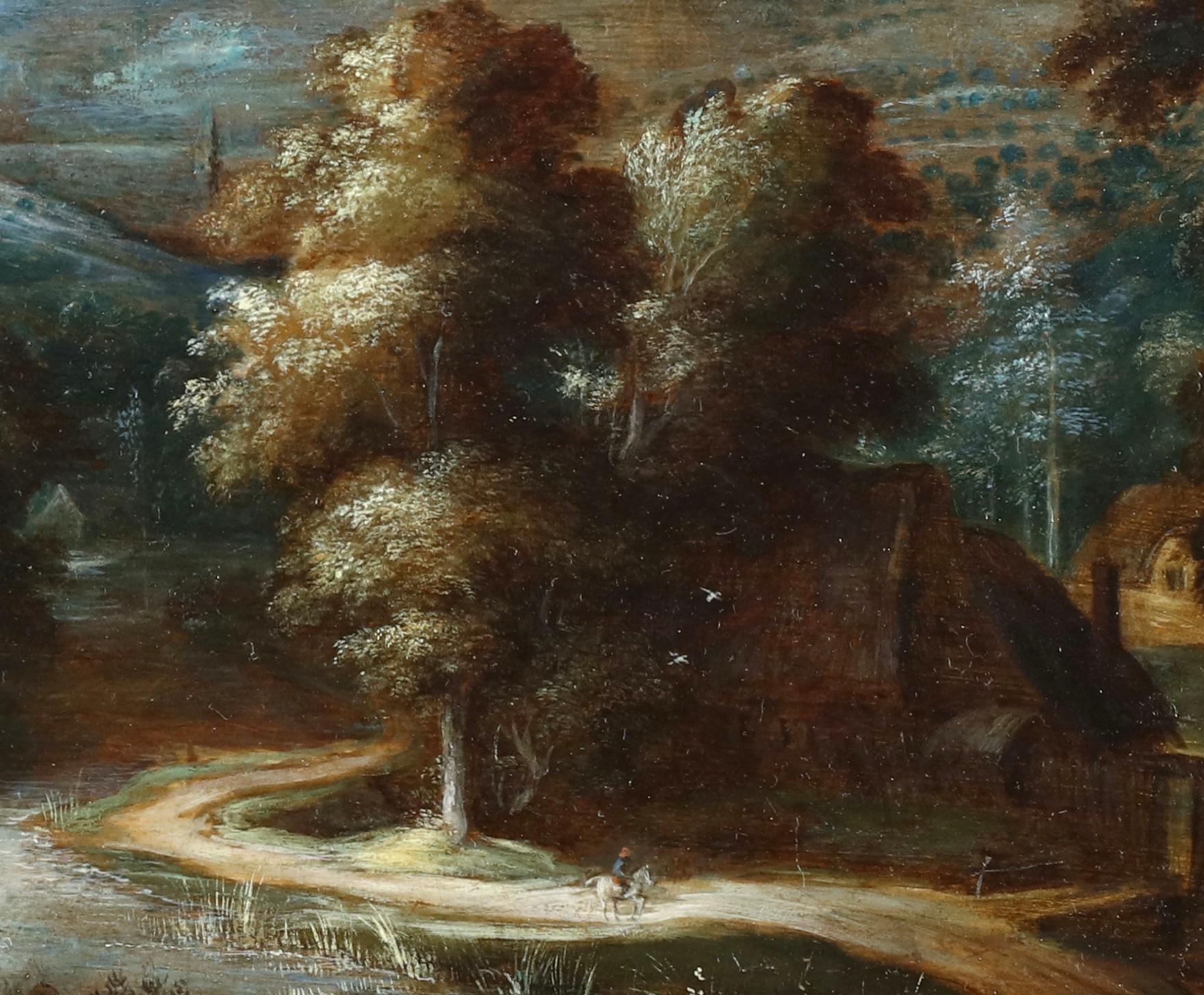 Paesaggio animato con un fiume - Carstiaen de Ceuninck (Kortrijk, 1560 circa - 1633) 4