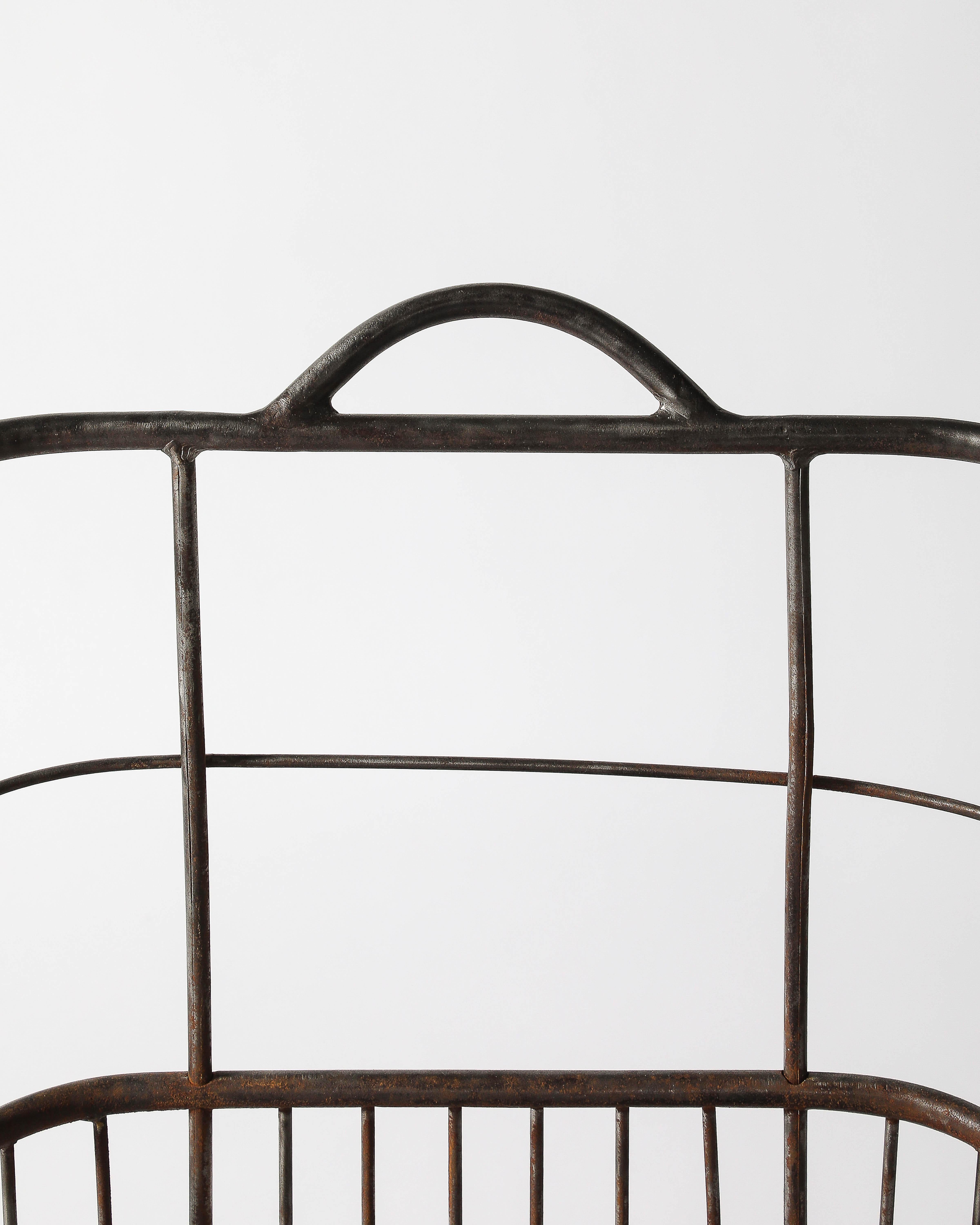Carrello/Cestello Rolle Metallo, Wood in vendita 7