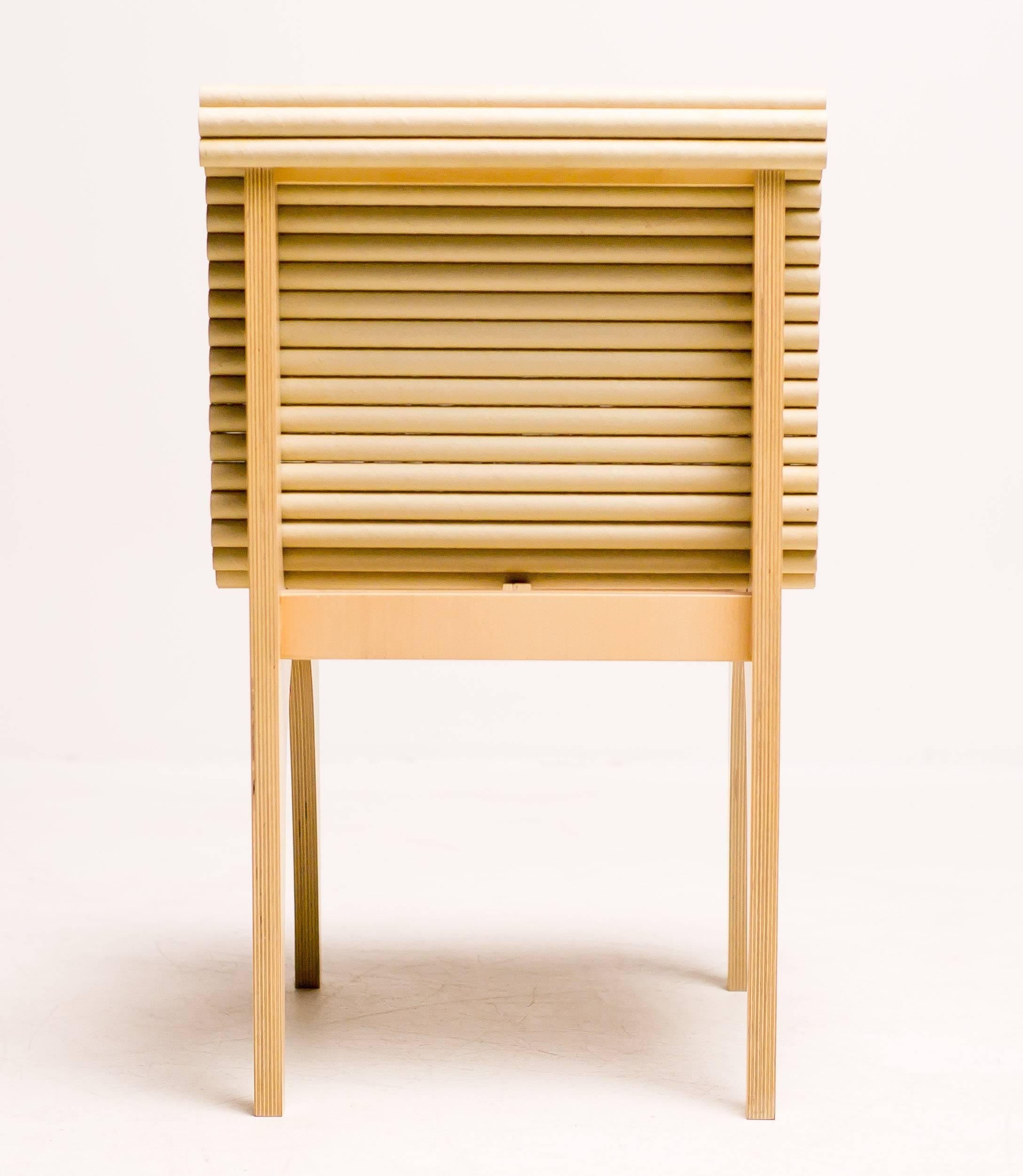 Modern Carta Chair Designed by Shigeru Ban for Cappellini