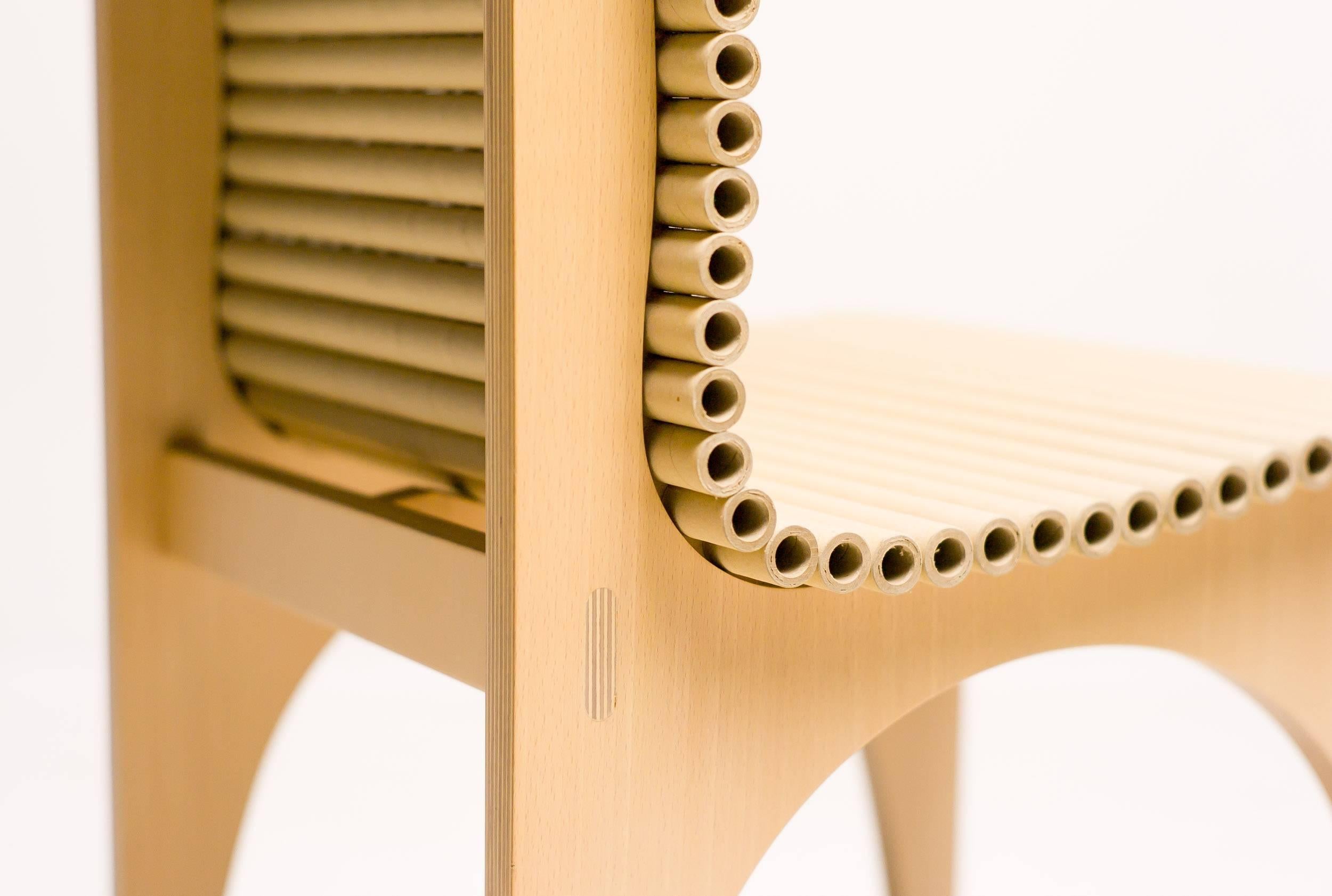 Italian Carta Chair Designed by Shigeru Ban for Cappellini