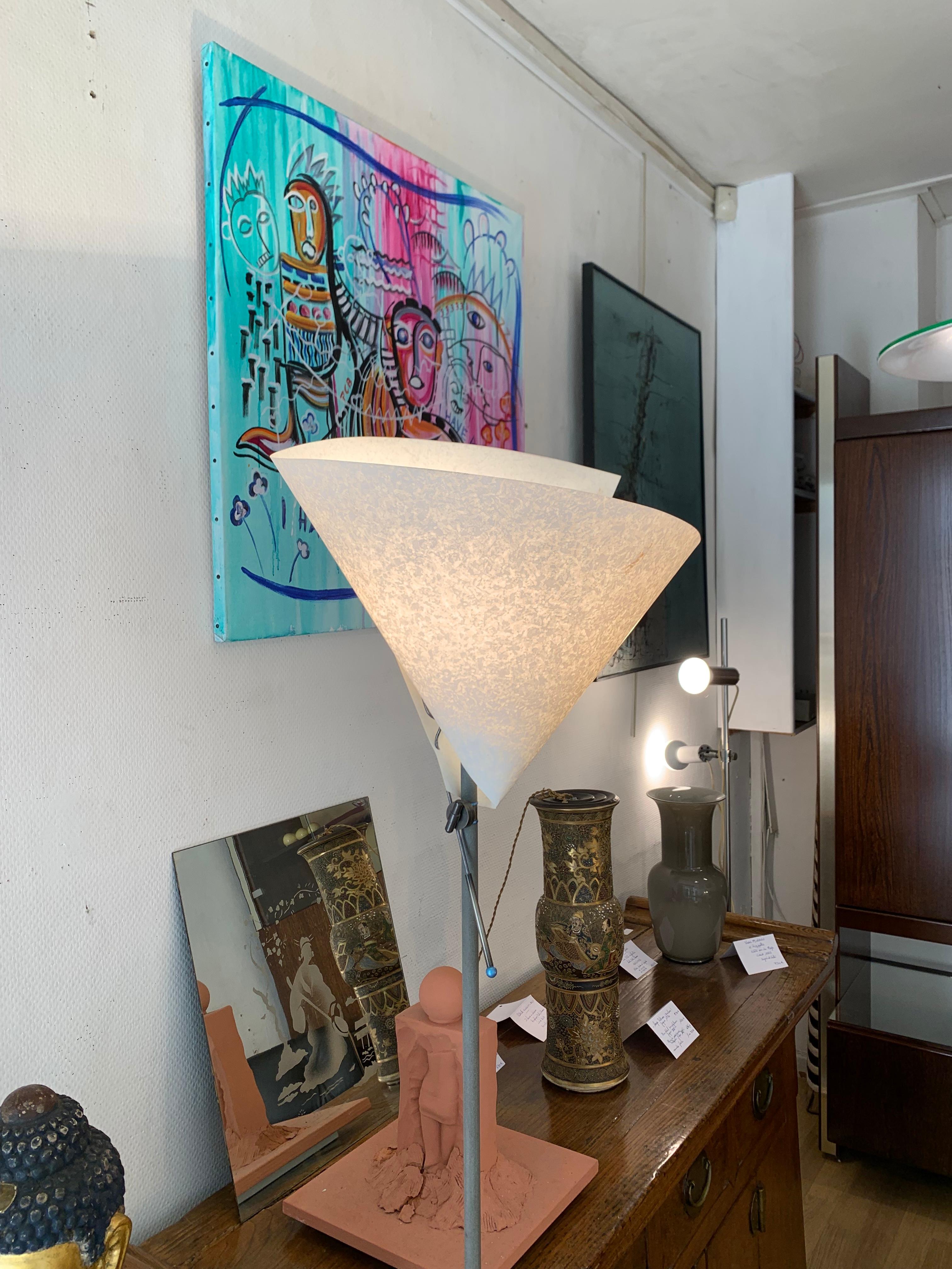 Late 20th Century Cartagine Floor Lamp by Arturo Silva, 1987 For Sale