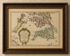 Carte des Isles Philippines - Carta antica delle Filippine, 1752