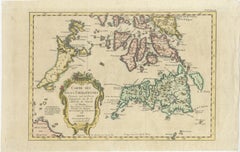 Carte des Isles Philippines - Carta antica delle Filippine, 1752
