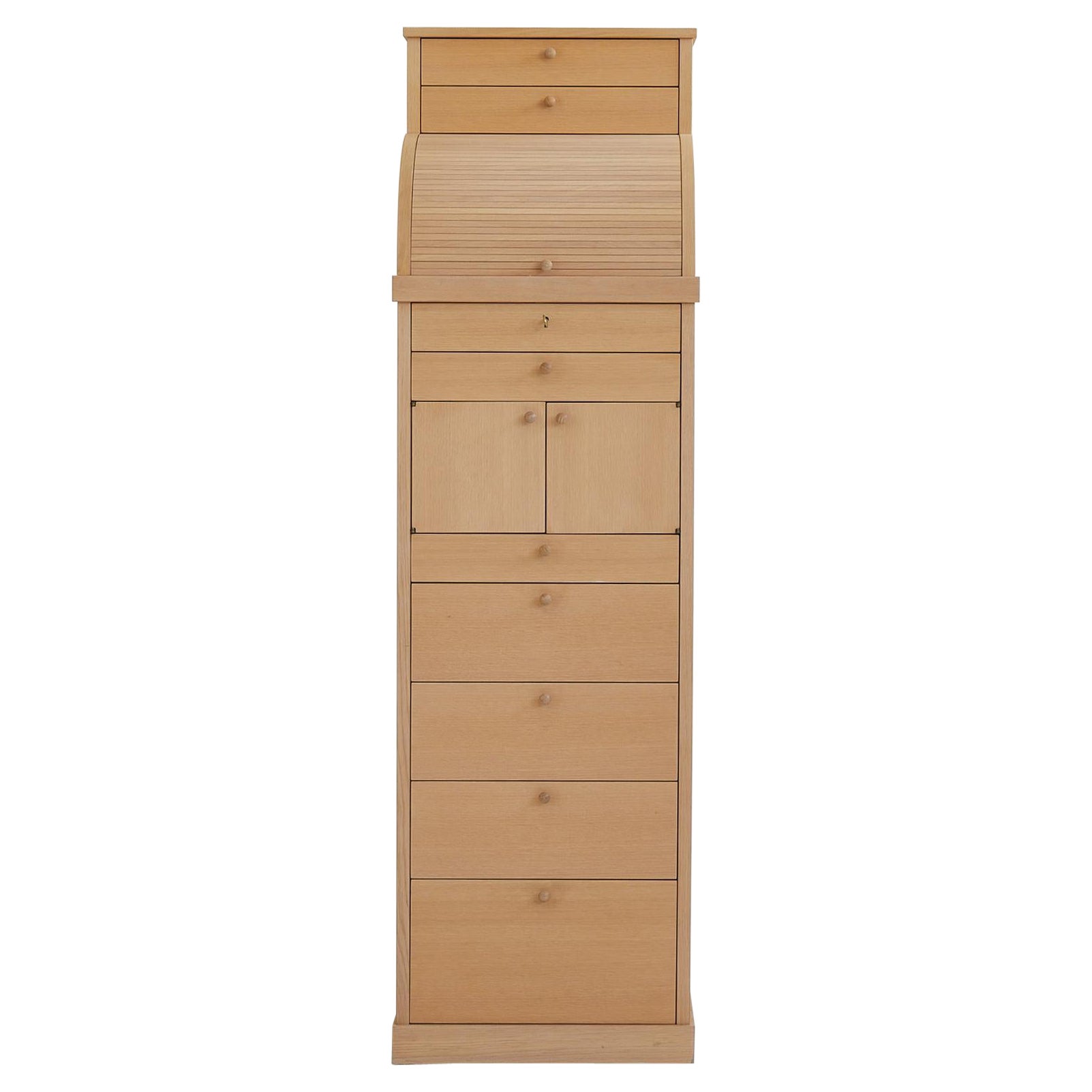 Carteggio Wood Drawer Cabinet by Aldo Rossi for Molteni Italy, 1987