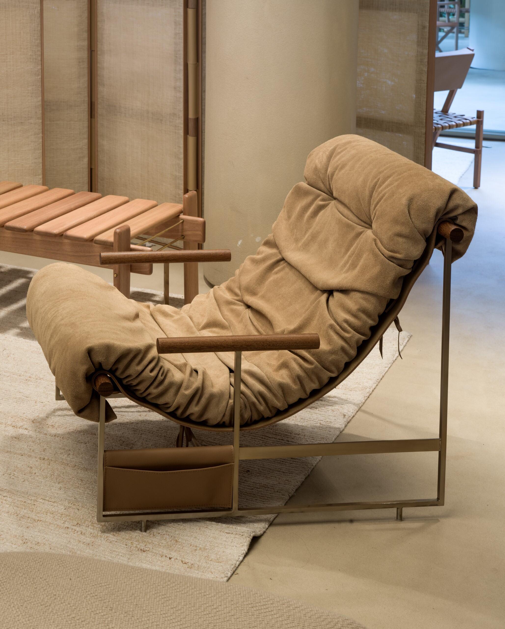 Fauteuil Carteiro par Bruno de Carvalho - Confort intérieur et polyvalence extérieure en vente 5