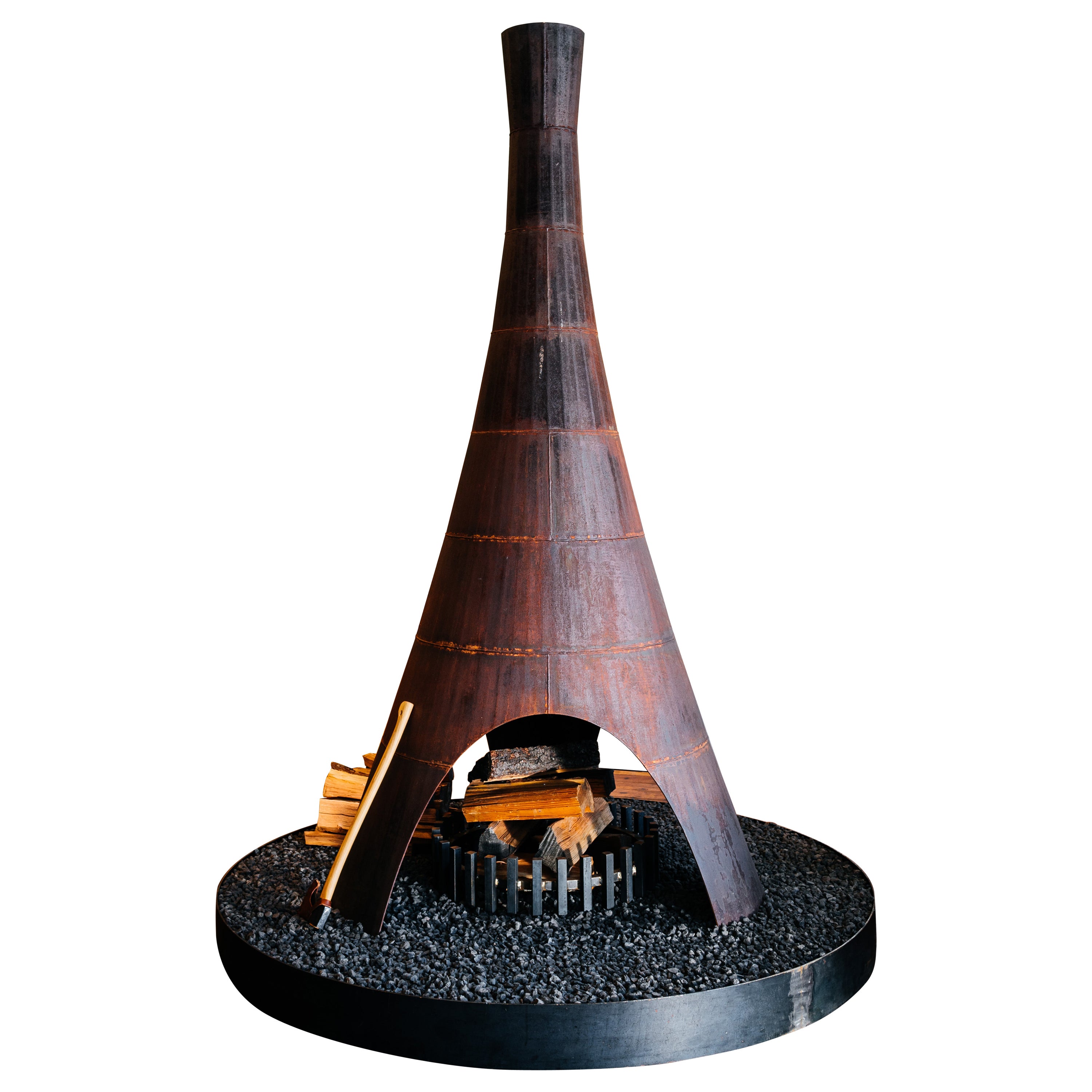 Carter and Co Outdoor Fireplace