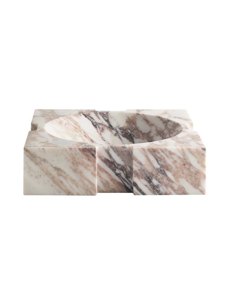 Greg Natale Carter bowl in viola marble, 2022