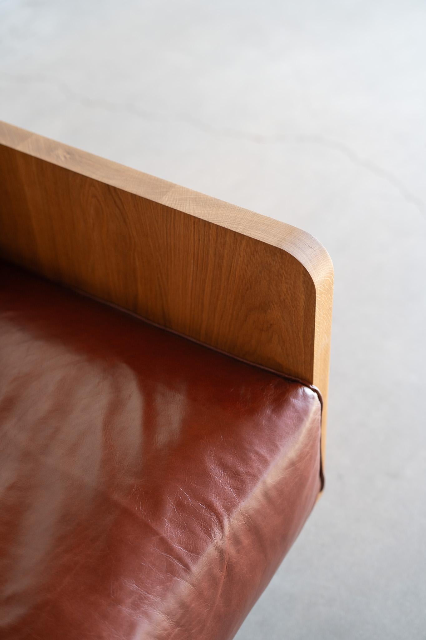Fait main Chaise longue Carter de Croft House en vente