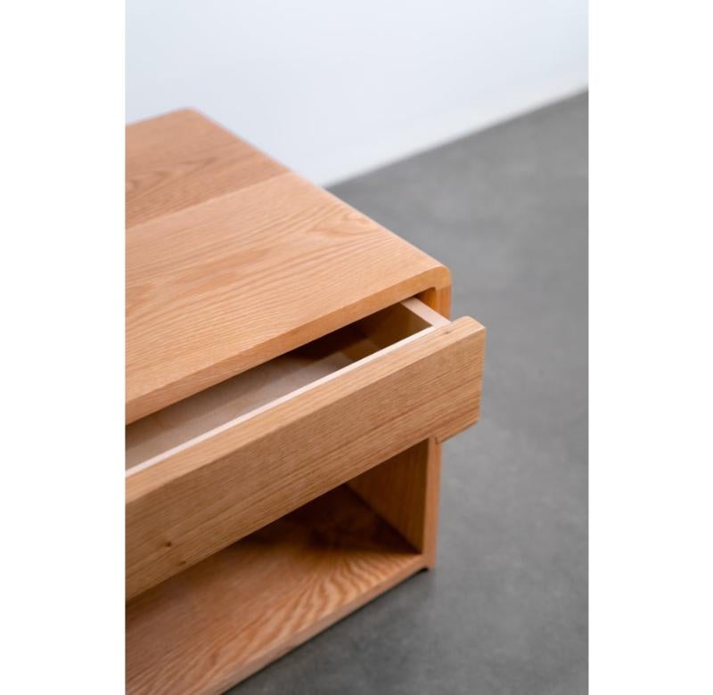 American Carter Oak Nightstand For Sale