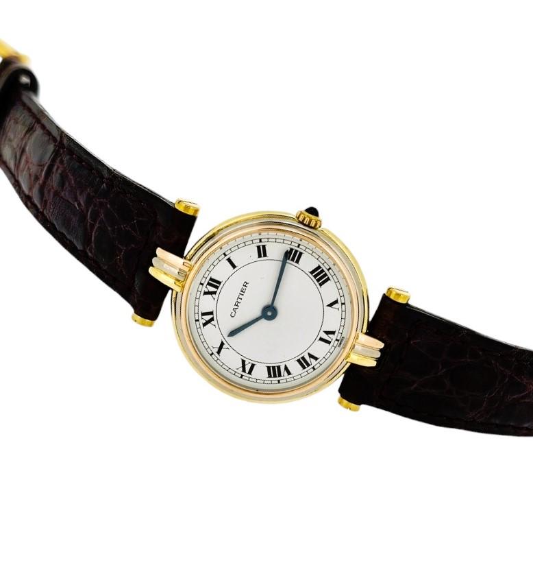 Carter Paris Trinity Vendome Watch, Ref. 11034 .  Ladies small, Circa 1980'S For Sale 4