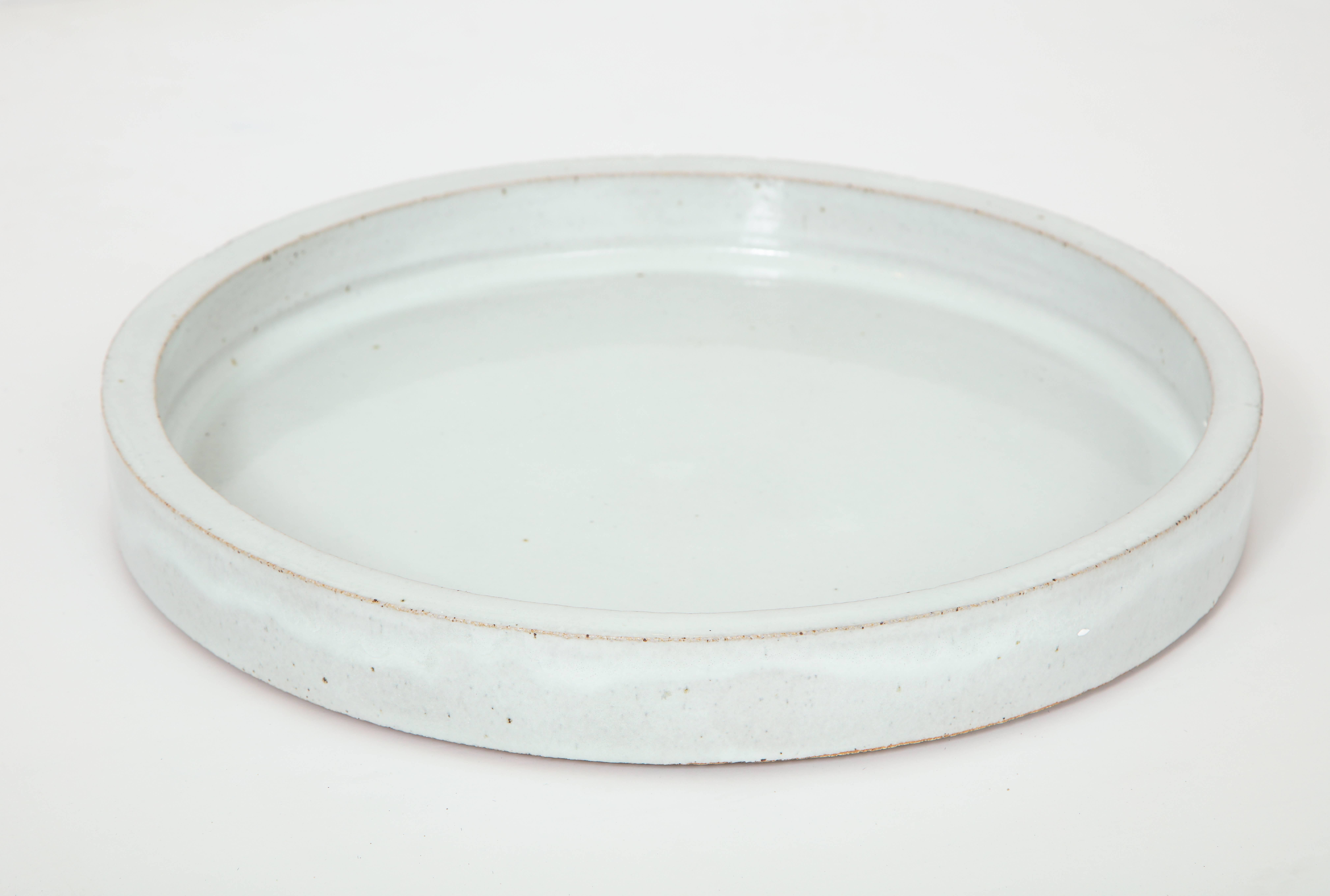 Carter Studio Ceramic Bar Butler Tray In Excellent Condition In Los Angeles, CA