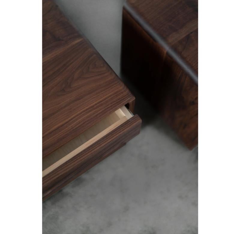 American Carter Walnut Nightstand For Sale