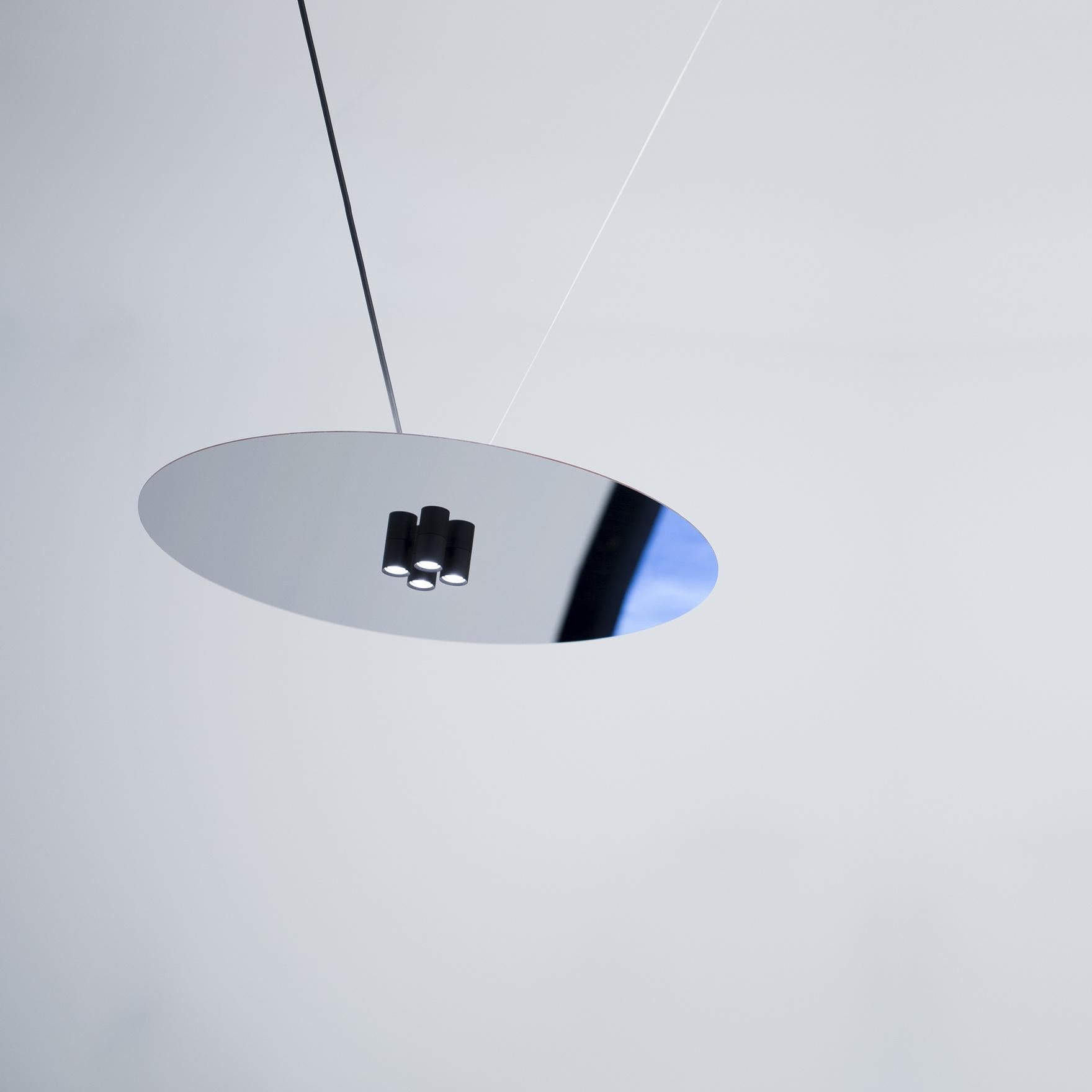XXIe siècle et contemporain Grande lampe à suspension CARTESIO de Davide Groppi en vente