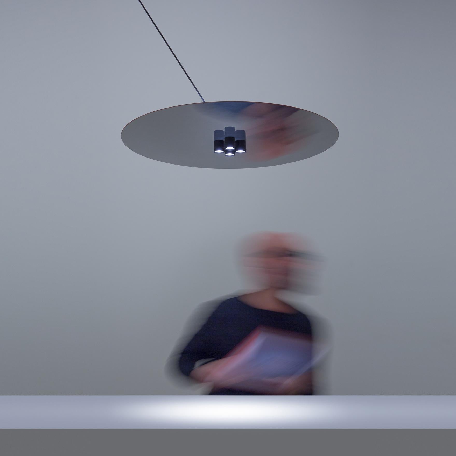 Metal CARTESIO medium pendant lamp by Davide Groppi For Sale