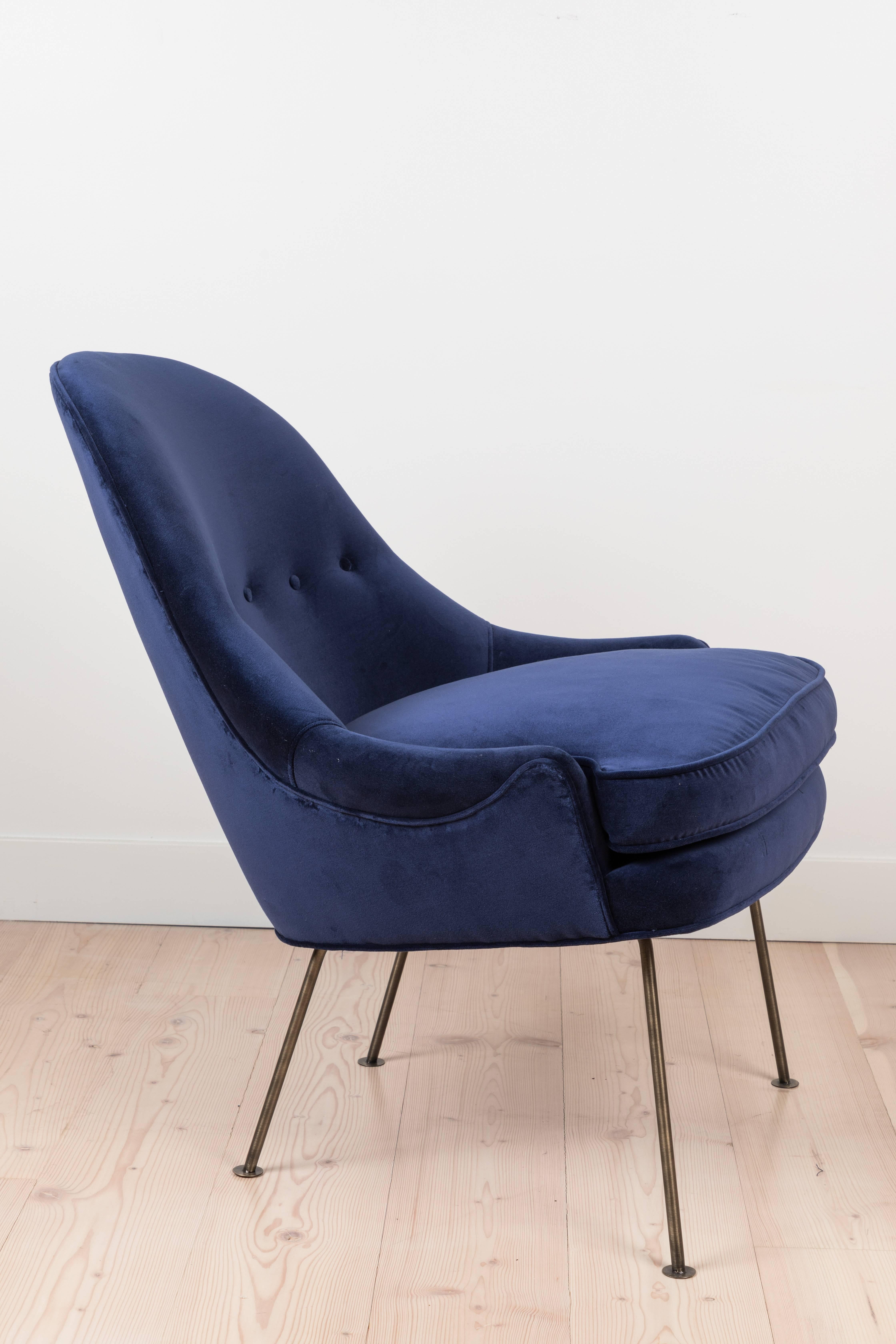 American Carthay Chair in Velvet by Lawson-Fenning - In Stock