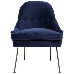 Carthay Chair in Velvet by Lawson-Fenning - In Stock