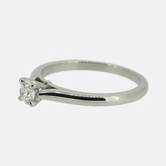 Cartier 0.20 Carat Diamond Solitaire Ring