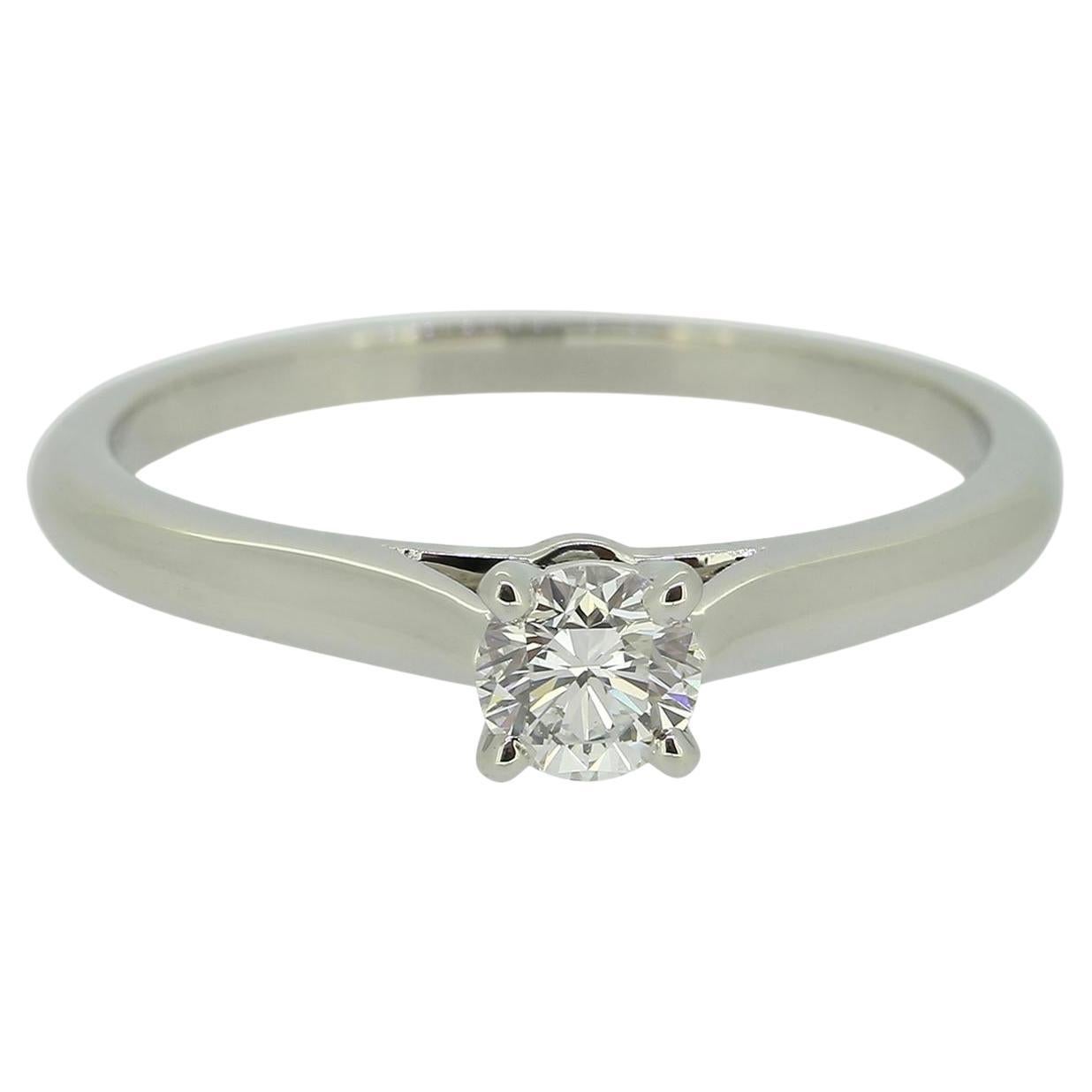 Cartier Solitär-Ring mit 0.20 Karat Diamant