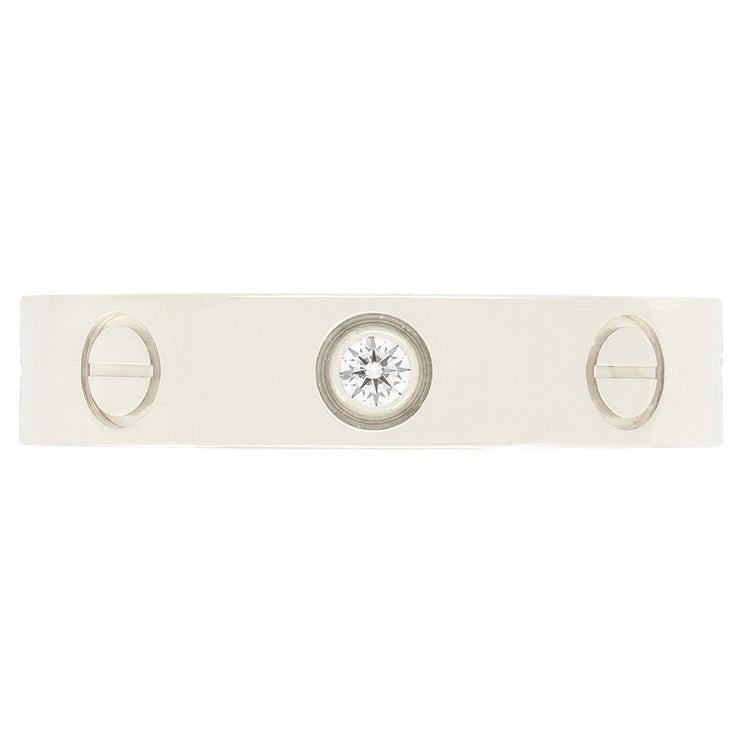 Cartier Anello dell
amore con diamante da 0,22 carati in vendita