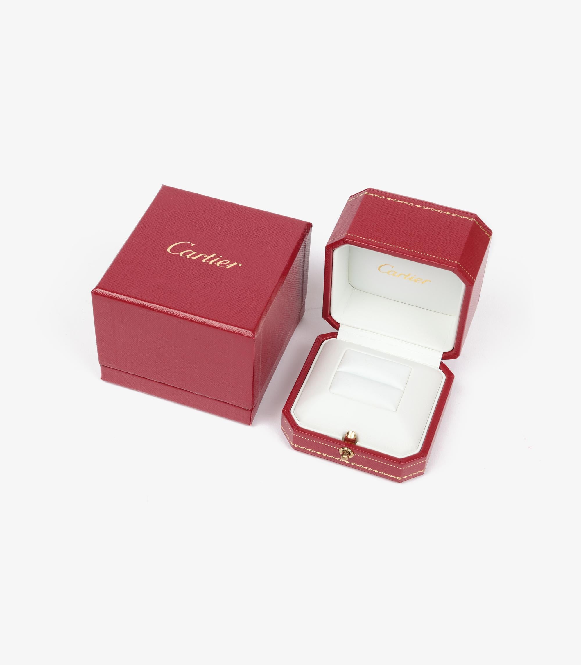 Cartier 0.29ct Brilliant Cut Diamond Platinum 1895 Ring 4