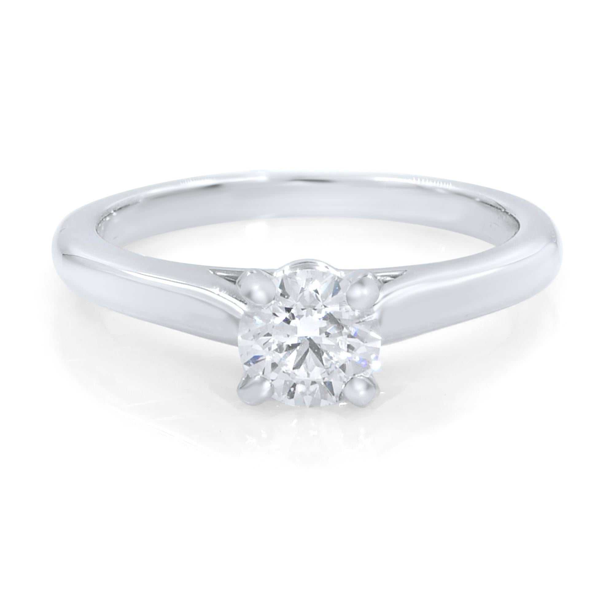 0.41 carat diamond ring