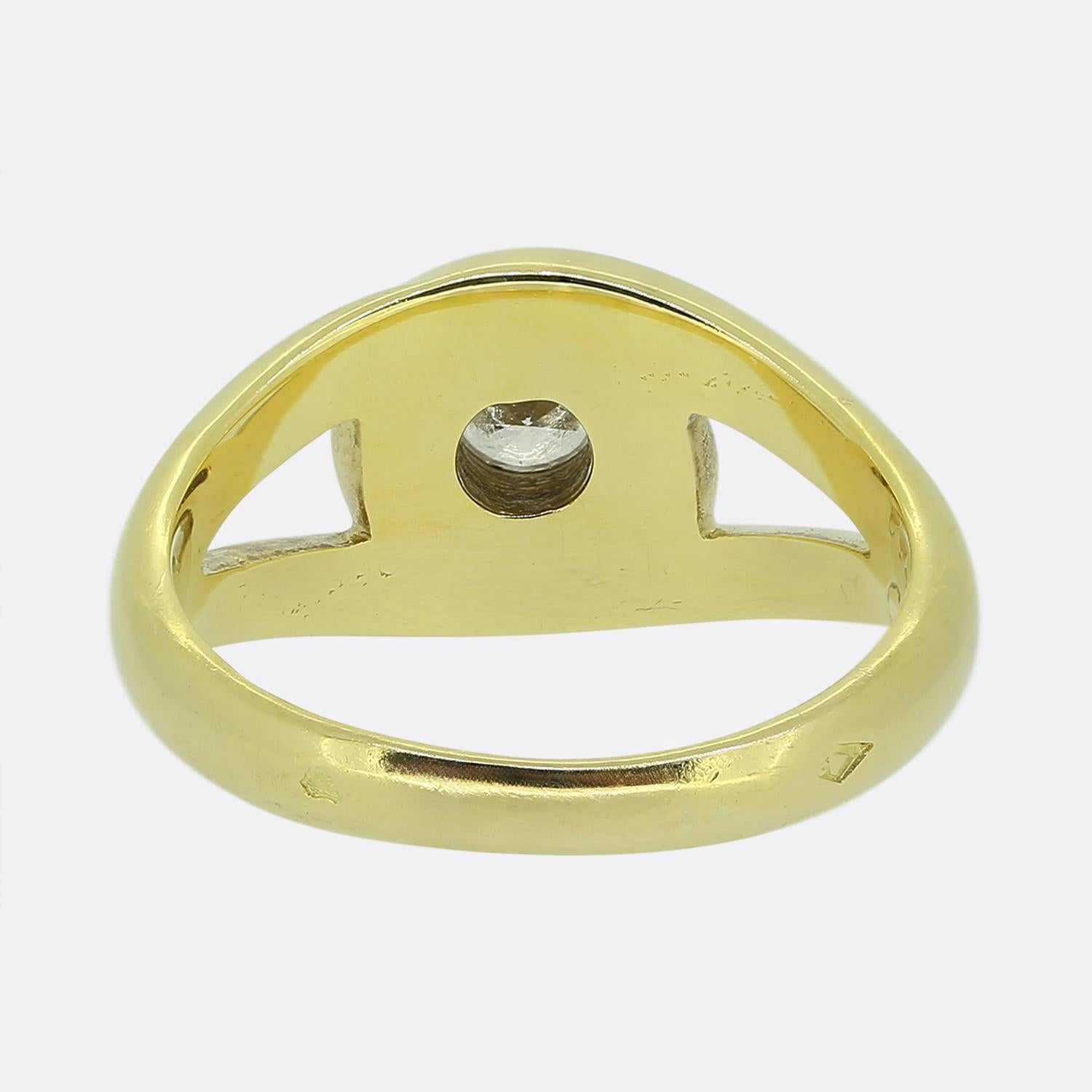 Anello solitario con diamante da 0.44 carati di Cartier In condizioni ottime in vendita a London, GB