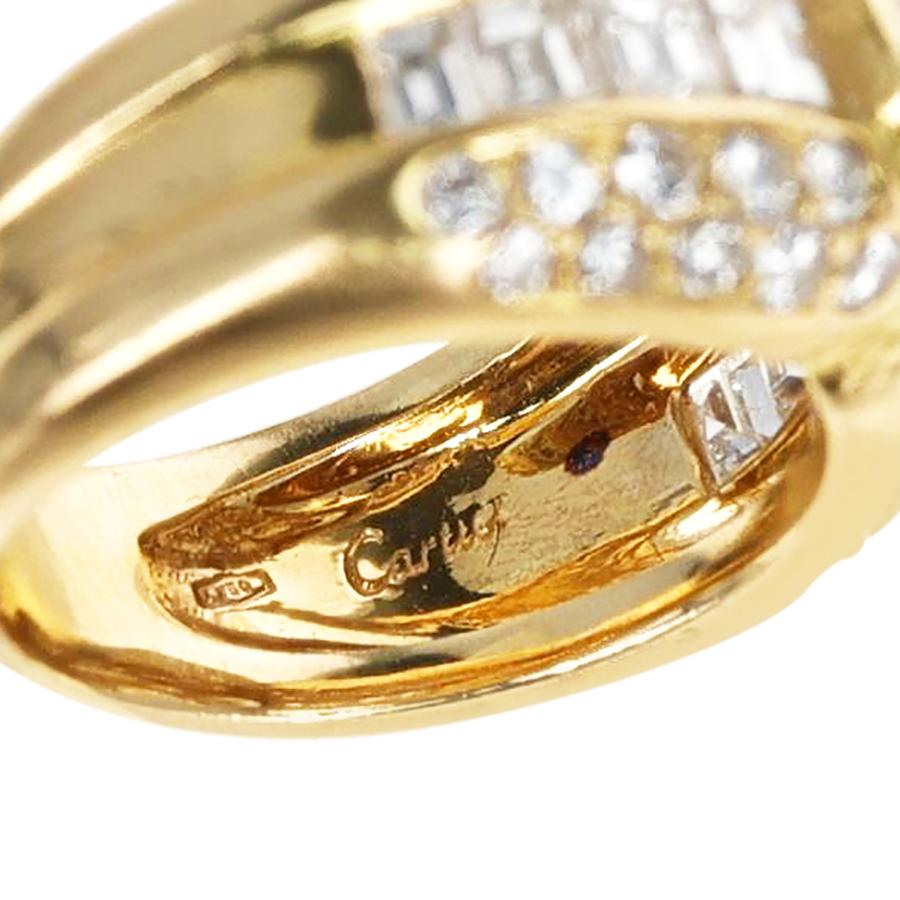 Cartier 0,45 Karat Diamantring mit Brillantschliff, 18 Karat im Zustand „Hervorragend“ im Angebot in New York, NY