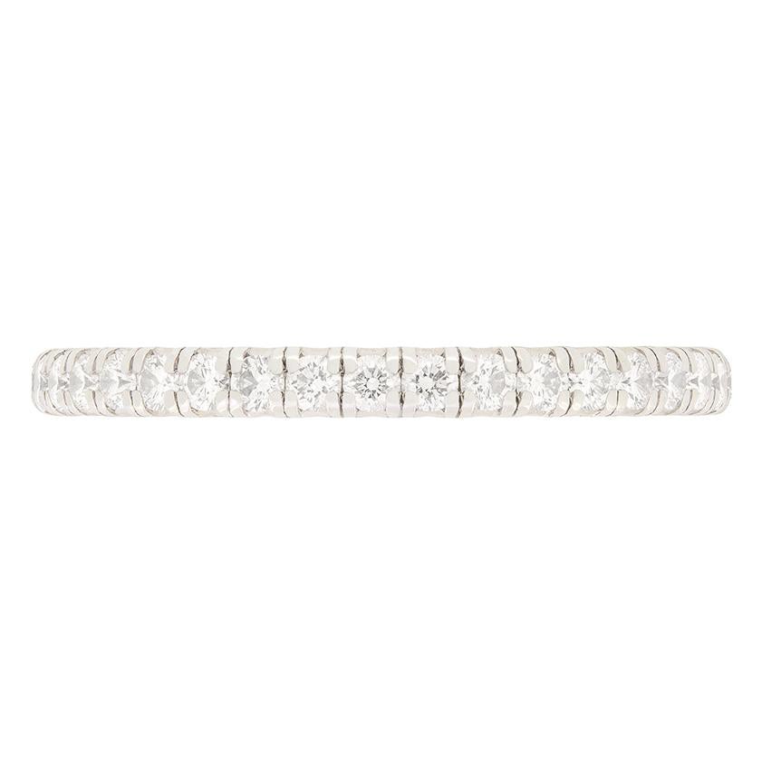 Brilliant Cut Cartier 0.47ct Diamond Étincelle De Cartier Full Eternity Band For Sale
