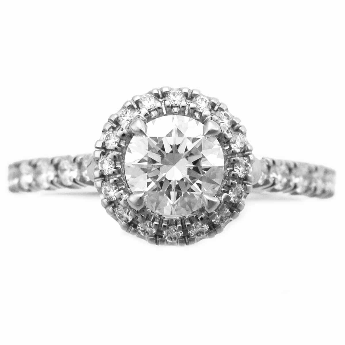 Brand:Cartier
Name:Destinee Solitaire Ring
Ref.:N4246000
Material:1P diamond (D0.51ct D-VS1-3Ex), Side diamond, Pt950 platinum
Weight :3.6g（Approx)
Ring size:British & Australian:G  /   US & Canada:3 1/4 /  French & Russian:45 /  German:14.3 / 