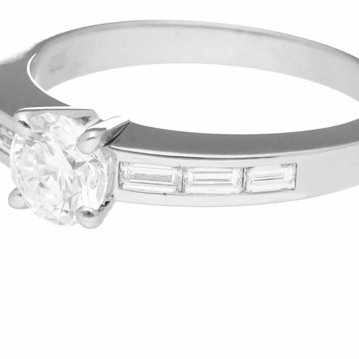 Cartier Bague solitaire Dclaration d'Amour en platine avec diamants 0,51 carat en vente 1