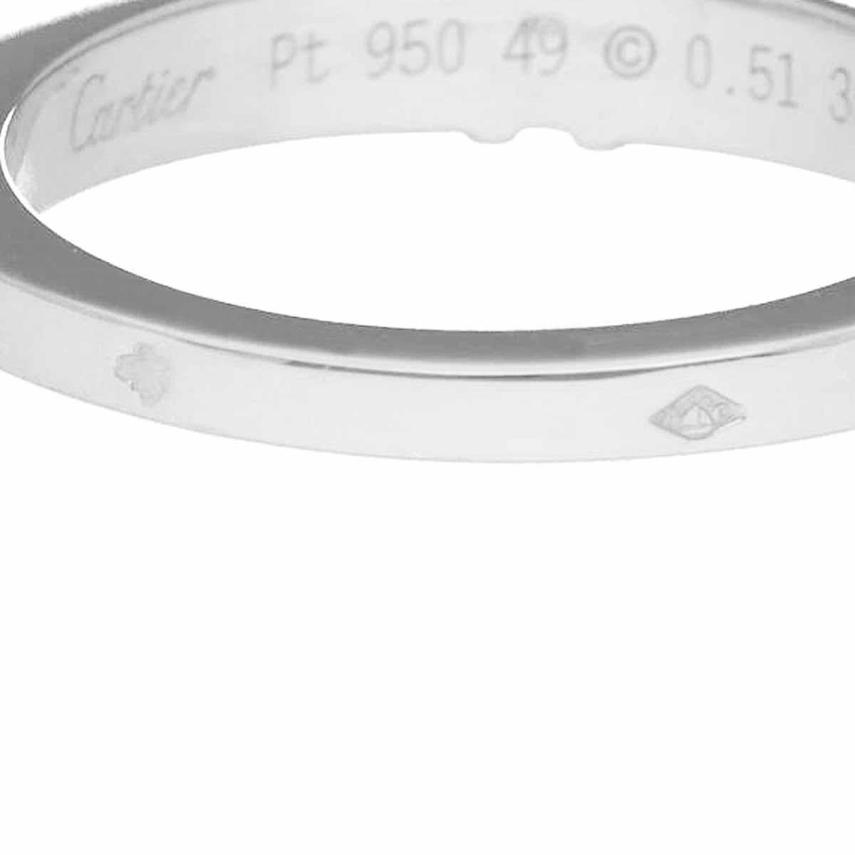 Cartier D'Amour-Ring, Solitär Dclaration, 0,51 Karat Diamant Platin im Angebot 2