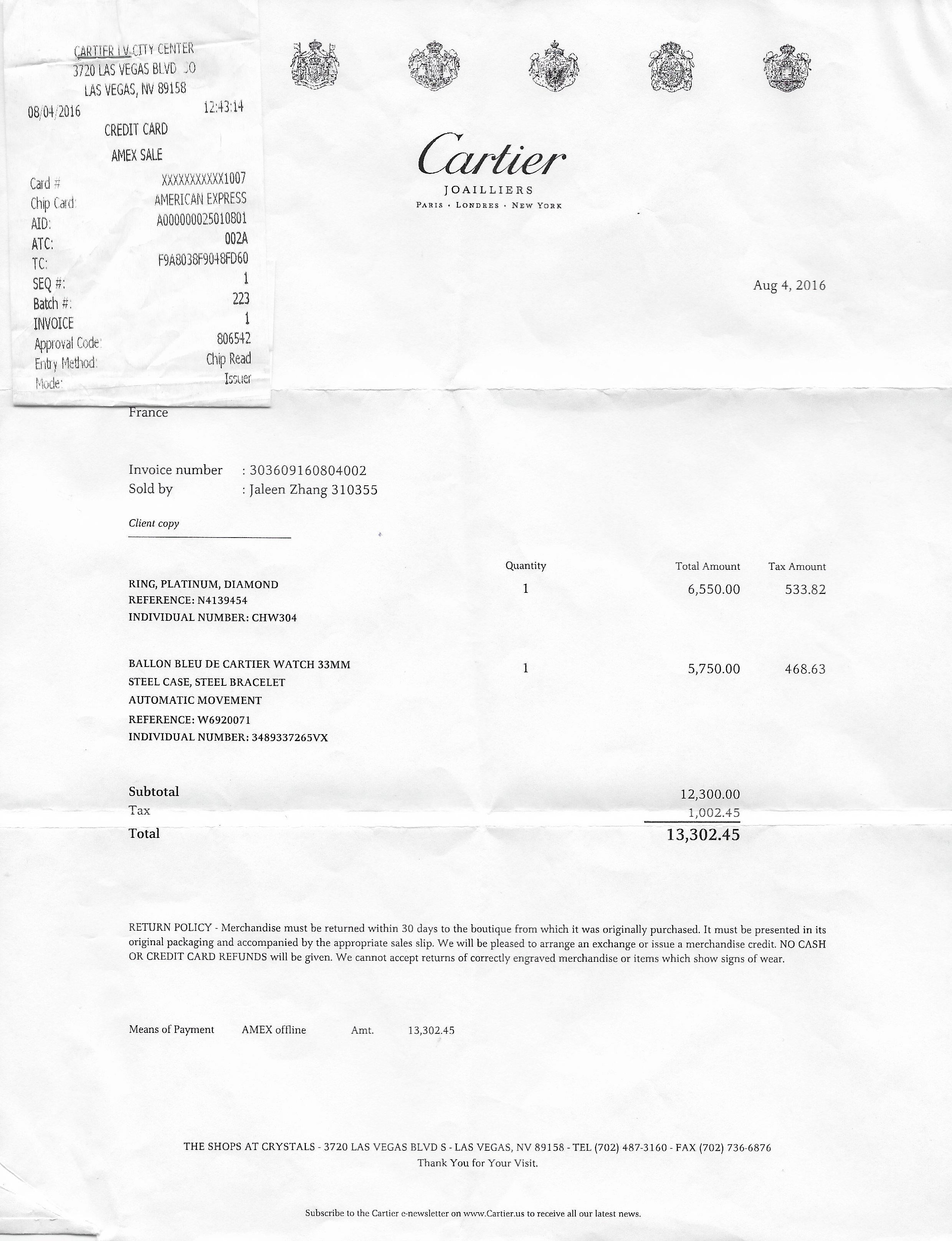 Cartier 0.53 Carats Diamond Platinum Solitaire Engagement Ring GIA 4