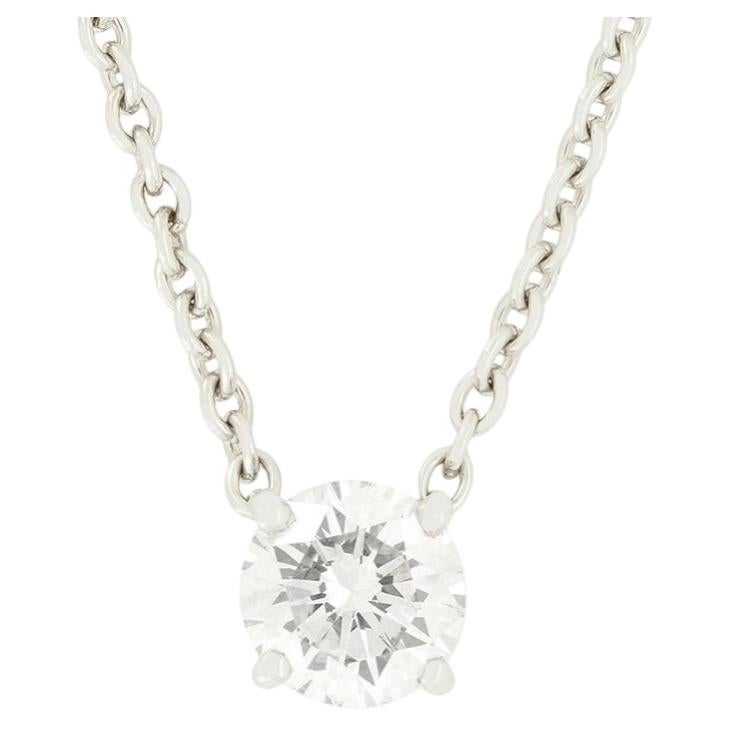Cartier 0.84ct Diamond Pendant