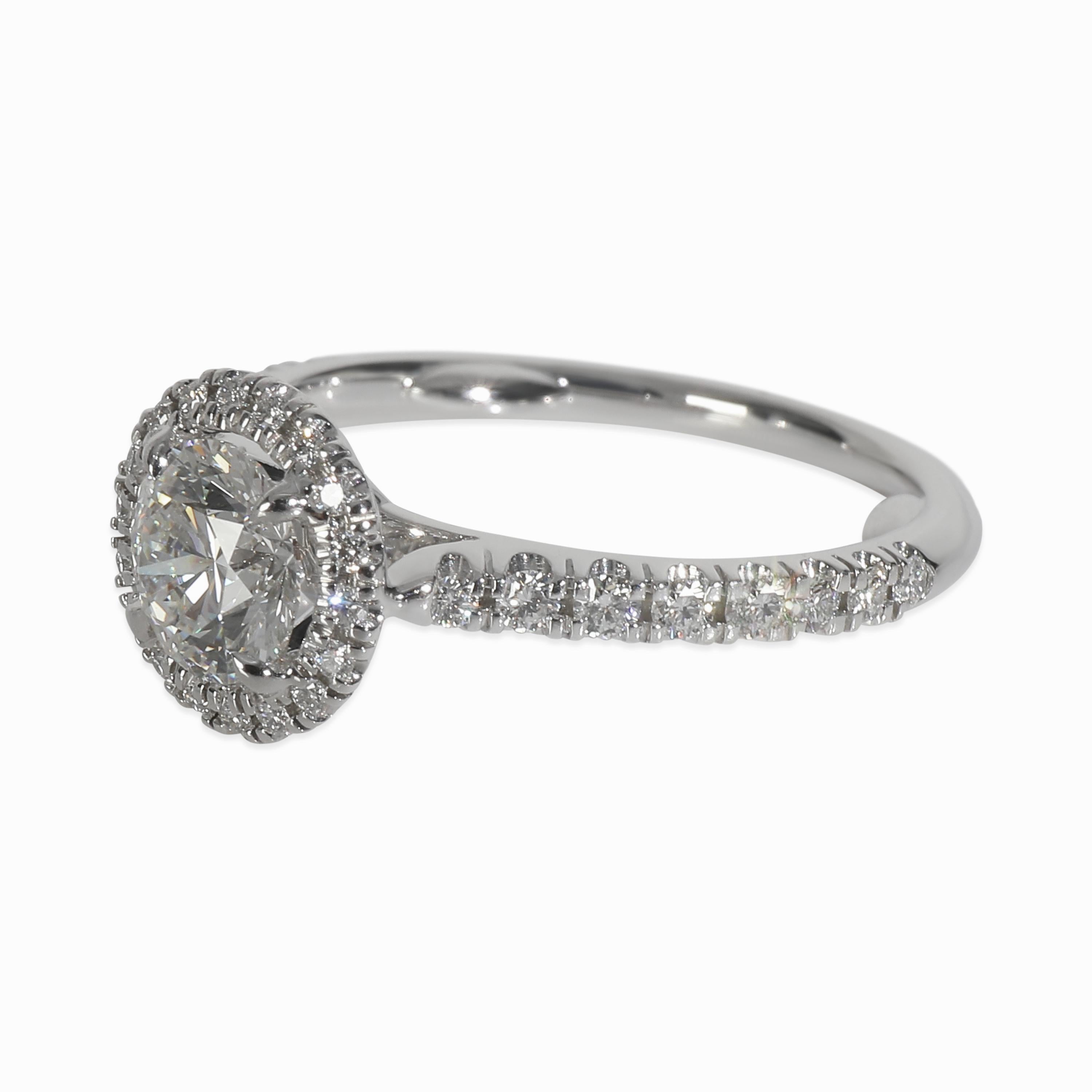 Bague de fiançailles Destinee à diamants ronds et brillants de 0,9 ct de Cartier Excellent �état - En vente à New York, NY