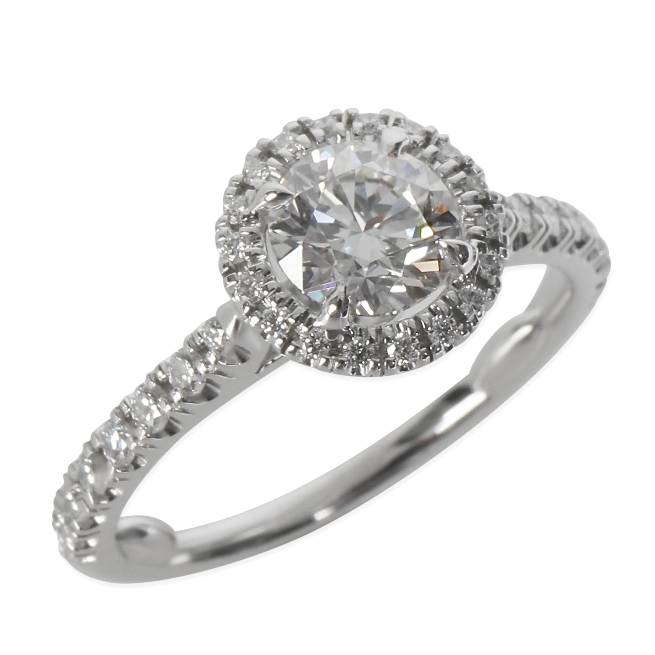 Bague de fiançailles Destinee à diamants ronds et brillants de 0,9 ct de Cartier en vente 1