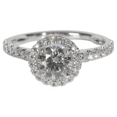 Cartier 0.9 ct Round Brilliant Diamond Destinee Engagement Ring