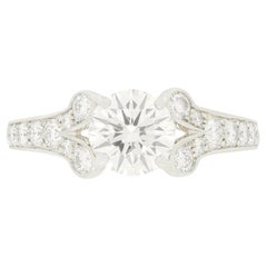 Cartier 0.90ct Diamond ‘Ballerine’ Solitaire Ring