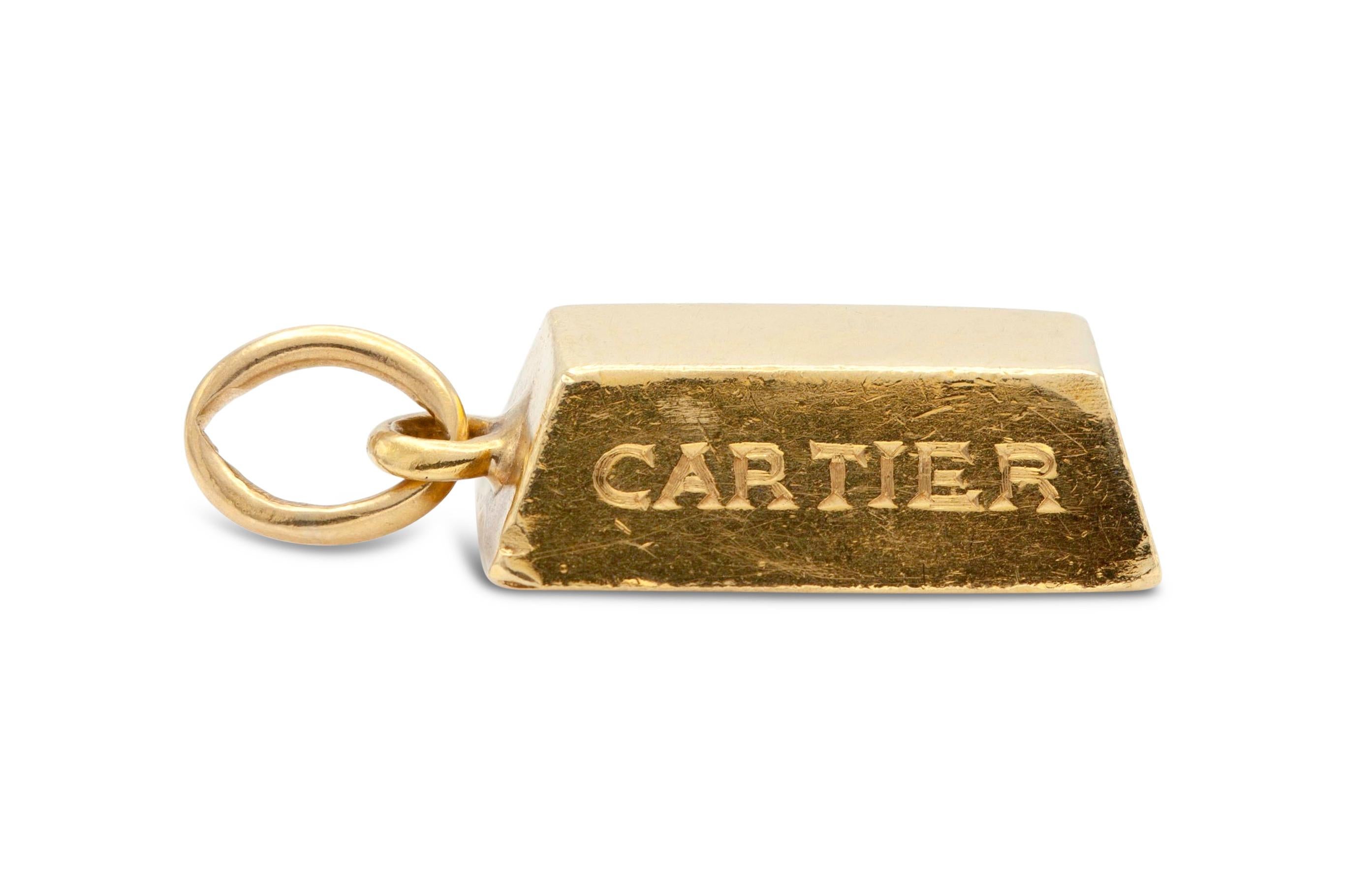 cartier gold bar