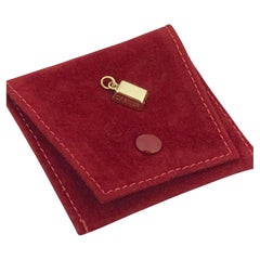Cartier 1/8 ounce Gold ingot Charm