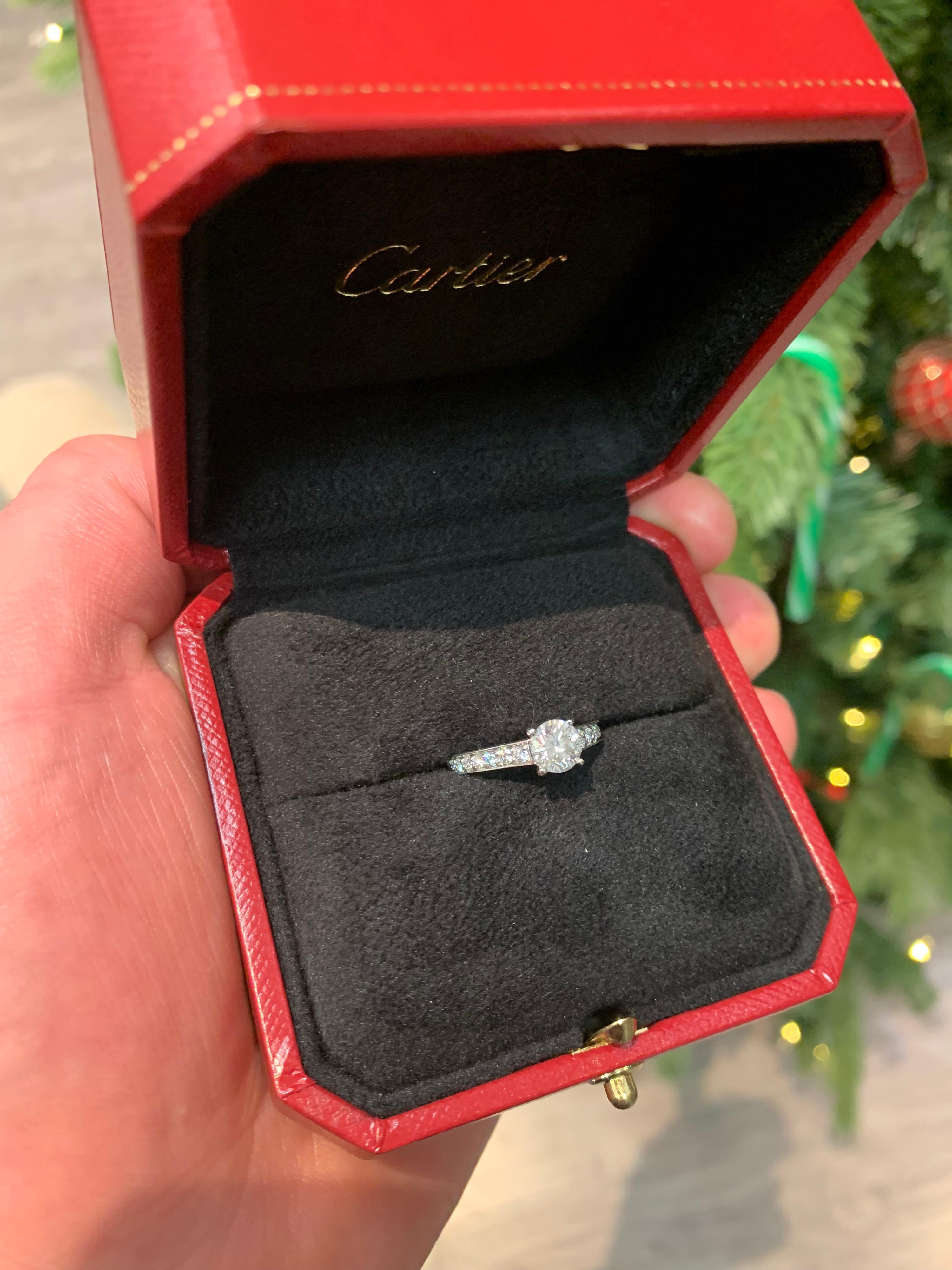 1 carat cartier ring