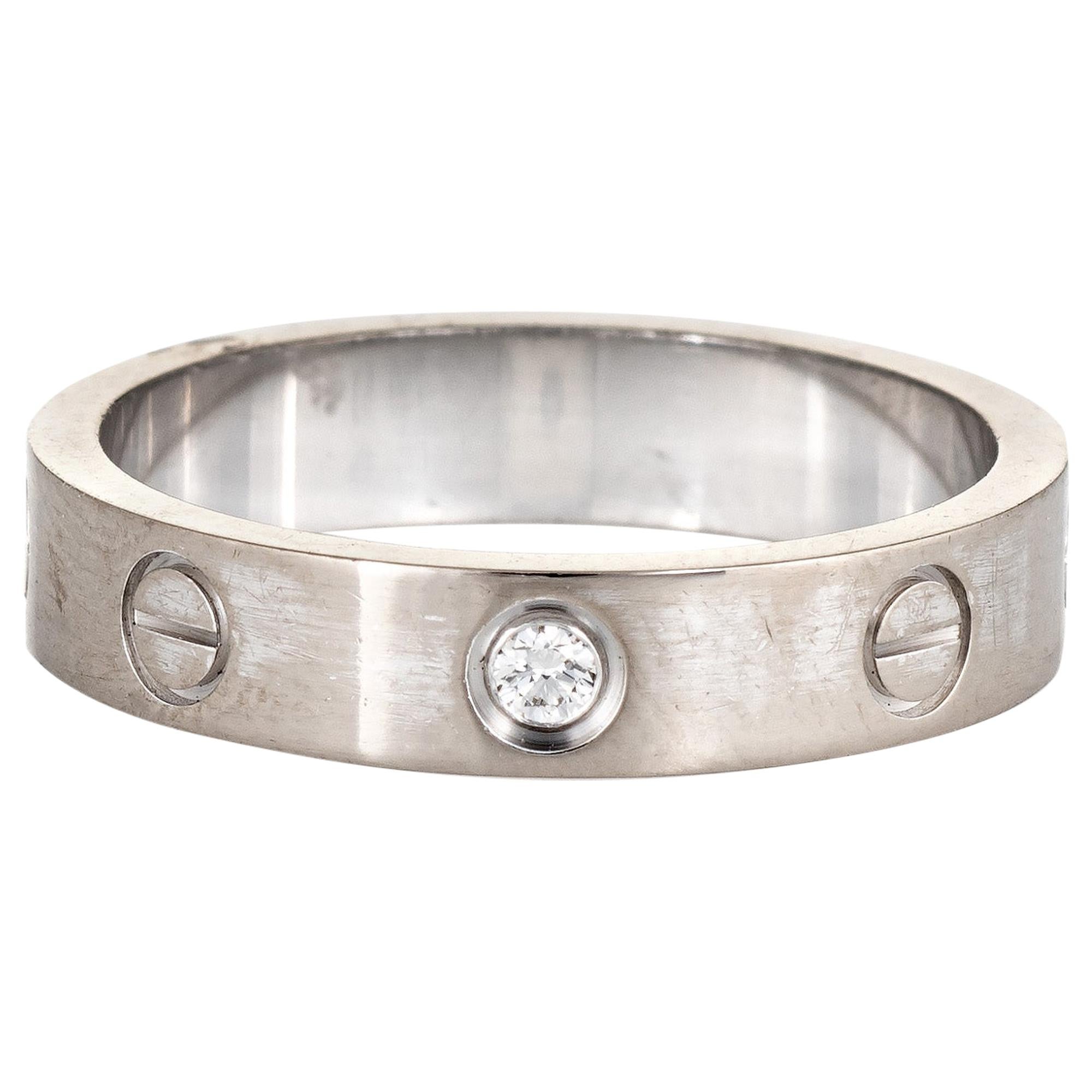 cartier ring pre owned