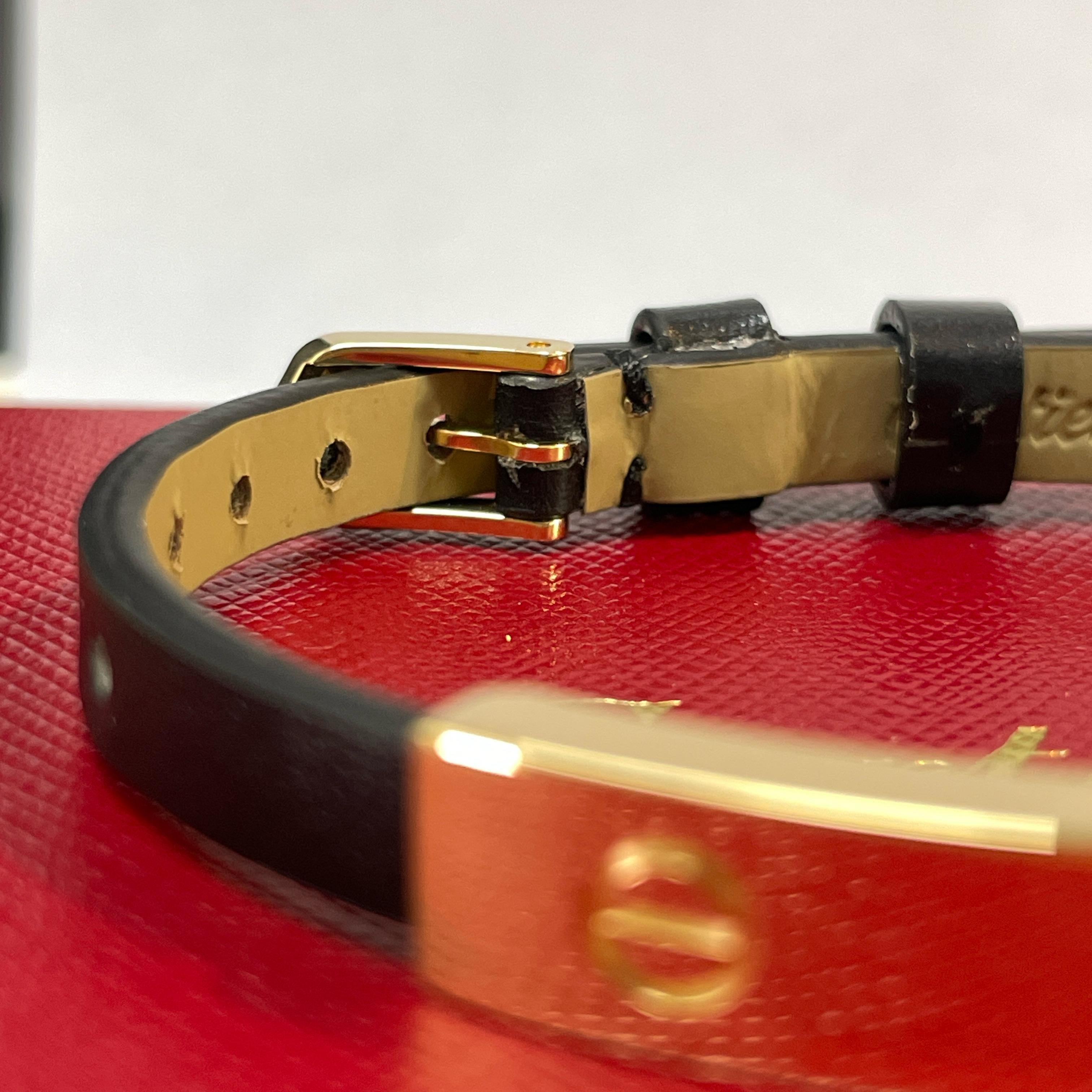 CARTIER 1 Diamante Love Pulsera de Oro Amarillo con Correa de Cuero en venta 1