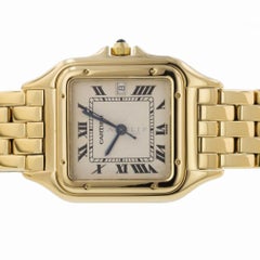 Cartier 1060 Panthere 18 Karat Yellow Gold Panther 1060-2 18 Karat Quartz Watch