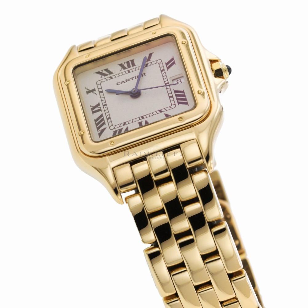 Women's Cartier 1060 Panthere 18 Karat Yellow Gold Panther 1060-2 18 Karat Quartz Watch