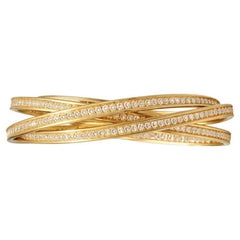 Bracelet Cartier à diamants trinitaires de 11 carats
