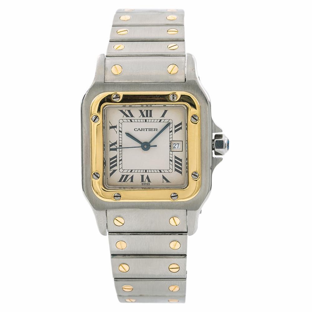 Cartier 1172961 Santos Galbee Men’s Vintage Two-Tone SS Automatic Watch