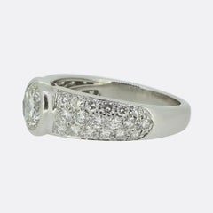 Cartier 1.28 Carat Diamond Engagement Ring